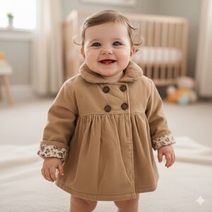 Nunu baby girl puffer blousse and dress